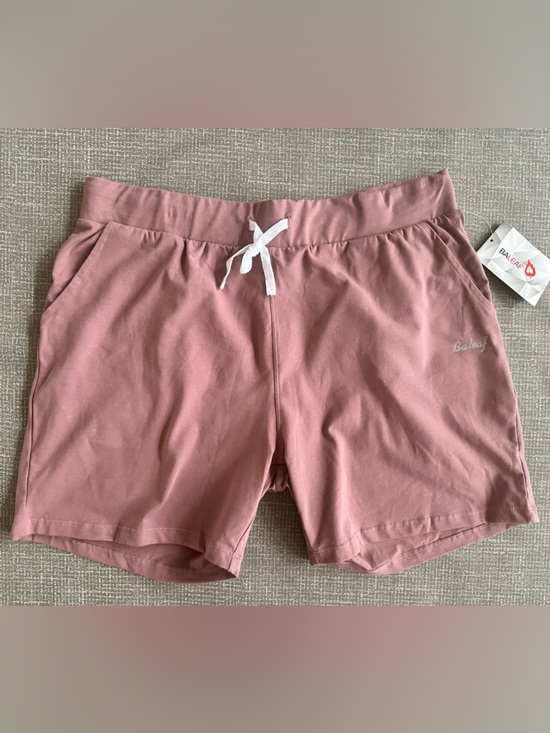 Baleaf Pants - Baleaf Women’s Large Pink Wide Leg Cropped Lounge Yoga Pants NWT